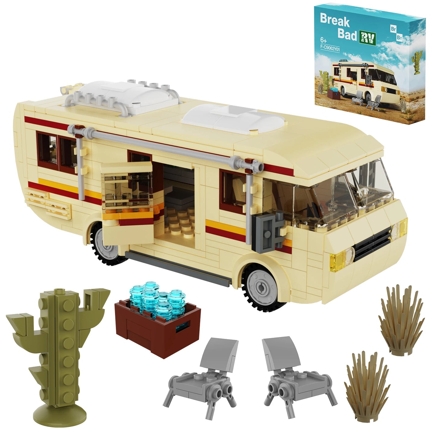 Breaking Bad Van - Set de Construcción 432 piezas