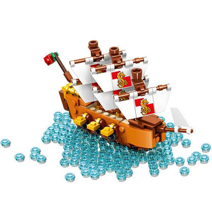 Barco de Piratas del Caribe en Botella – Set de Construcción 1078 piezas